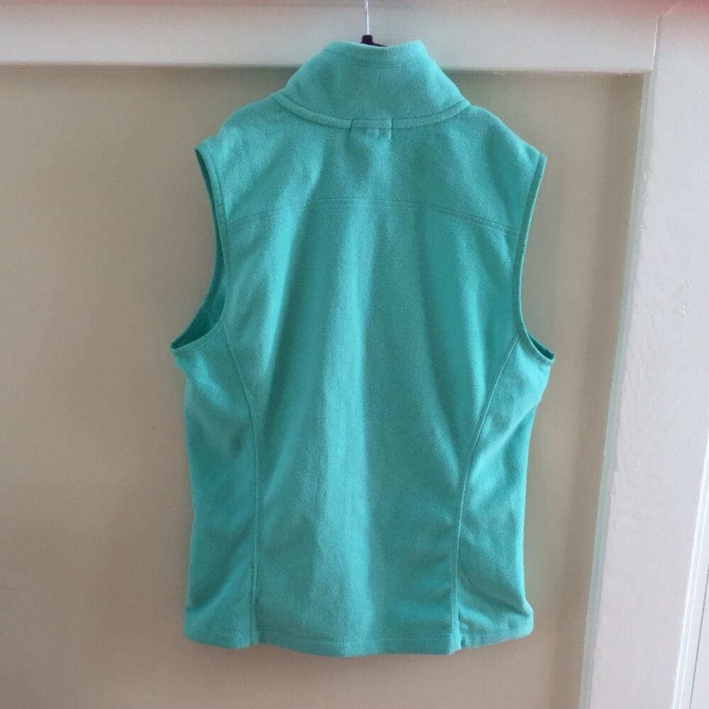 Vineyard Vines Aqua Fleece Full Zip Vest Women Small - Picture 4 of 4